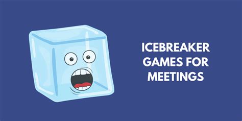 Ice breaker game for online meeting
